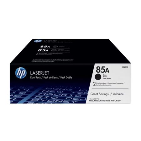 Toner HP 85A Black Dual Pack LaserJet Cartridge