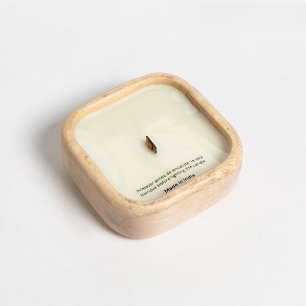 VELÓN INDIA MADERA MANGO NATURAL 100g 10X10X3,5CM - Vista 2