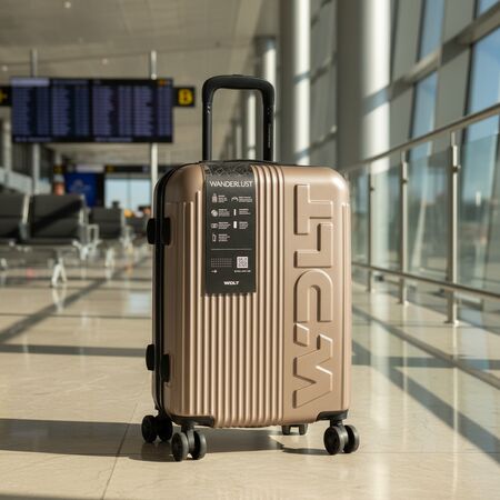 Valija Carry On Wanderlust Neo Hard Abs 20 Pulg Cerradura Dorado Wanderlust 41099