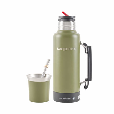 Termo Electrico Kanji Home T-Mate Pe10M 1Lt Verde
