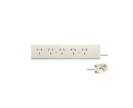 Zapatilla Con Cable 4 Tomas Largo 5M 10A 138544 138564 Marfil