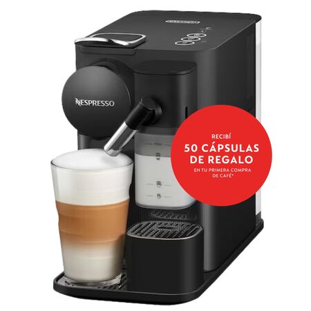 Cafetera Nespresso Lattisima One Negra F121-AR-BK-NE-IMPO