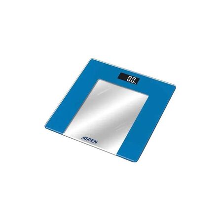 Aspen Balanza Digital De Vidrio B010 Azul 150kg