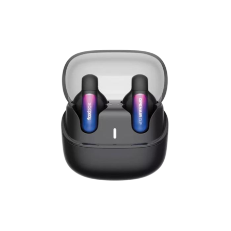 AURICULAR FOXBOX OPENAIR CLIP, NEGRO, BT 5.3 (8257)