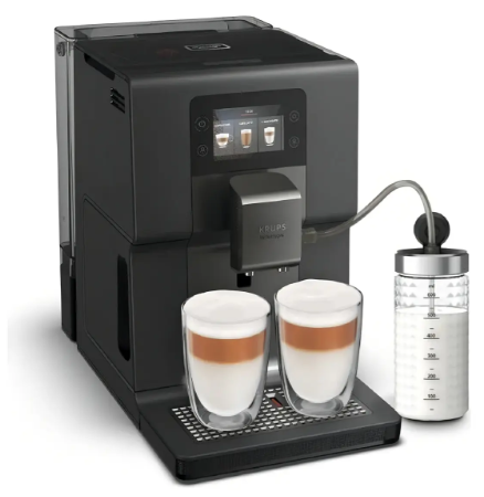 Cafetera Krups Intuition Preference Touch EA875 Cafetera Super Automática Gris - Vista 2