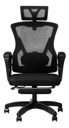 Silla Gamer Raptor Throne S10 Negra Negro Tela