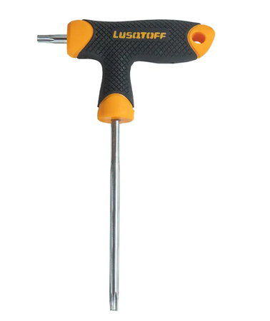 Llave Torx Tamper Con Mango T T15 75mm Lusqtoff L6854 Seguro