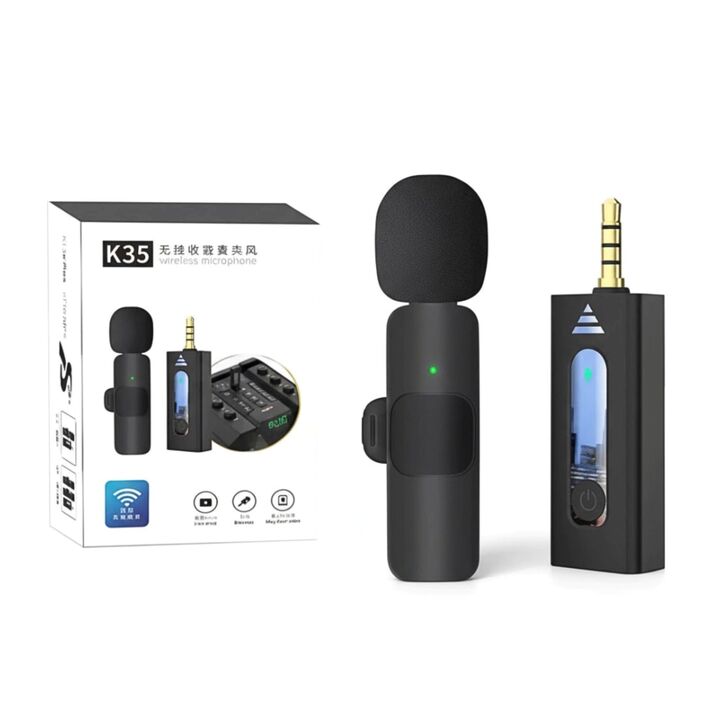 MICRÓFONO CORBATERO FK35 (C:NEGRO) - Vista 2