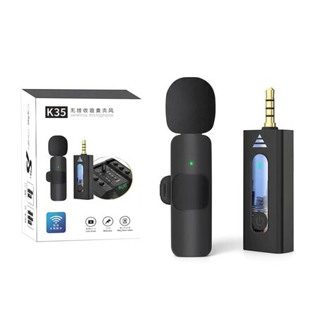 MICRÓFONO CORBATERO FK35 (C:NEGRO)