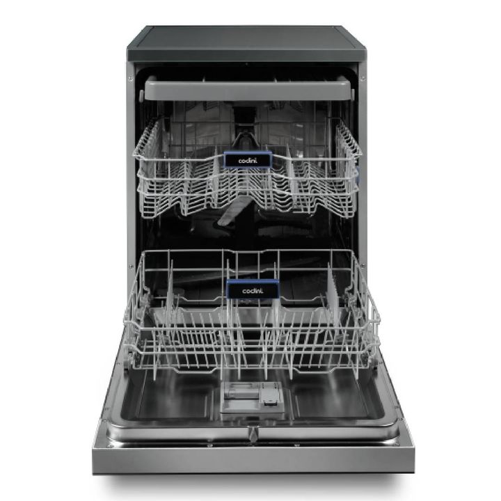 Lavavajillas 15 Cubiertos Display LCD Touch Inox Codini - LIA0315G - Vista 6