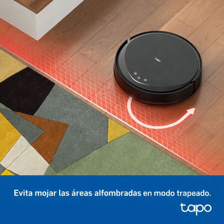 Aspiradora Robot Tp-Link Tapo Rv20 Max Plus 5300Pa Negra