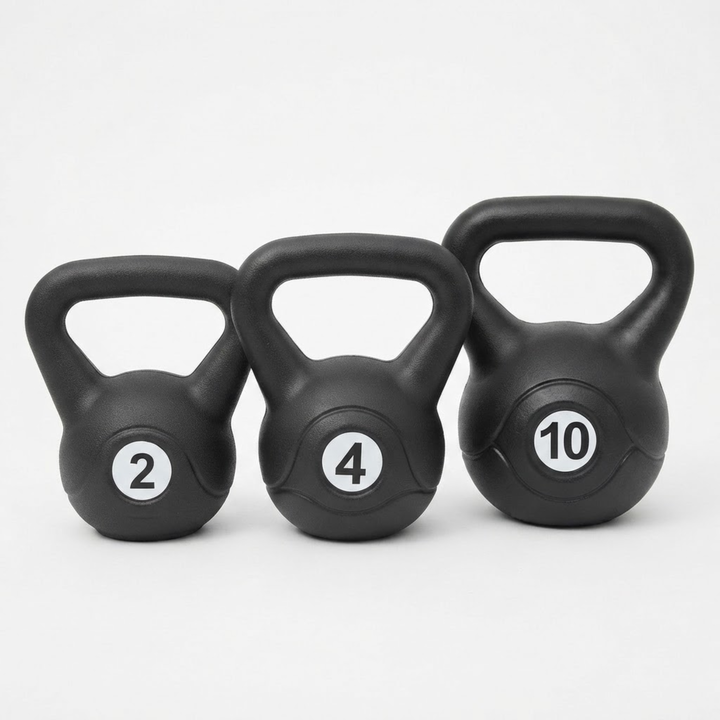 Pesa Rusa 2 Kg + Pesa Rusa 4 Kg + Pesa Rusa 10 Kg - Vista 2