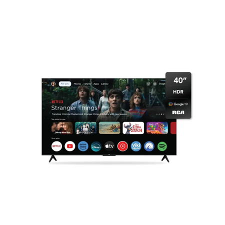 Smart TV RCA 40" Full HD Google TV R40GL100-F