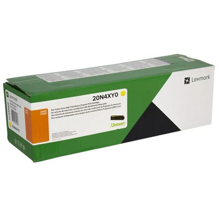 Tóner Lexmark Amarillo CS/CX/431 Rendimiento 6.7K