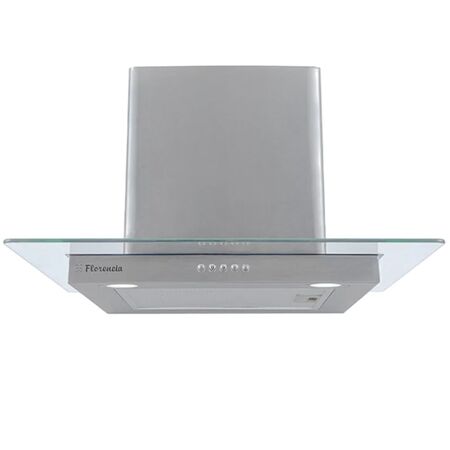 Campana Extractora Acero Inoxidable Y Vidrio 60 Cm Florencia Cr60v