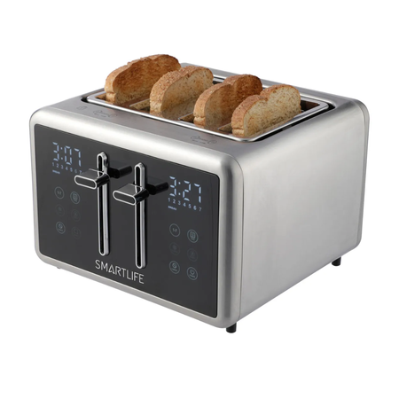 tostadora smartlife sl-tod1520 gris 4 panes 1700w gris