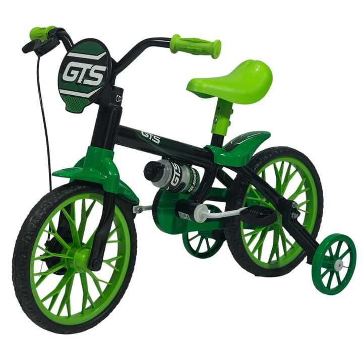 Bicicleta rodado 12 GTS con cantimplora verde - Vista 1