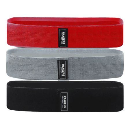 Kit Randers de 3 bandas de tela elásticas de resistencia ARG-016