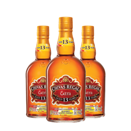 Whisky Chivas Regal 13 Yo Caja x 3