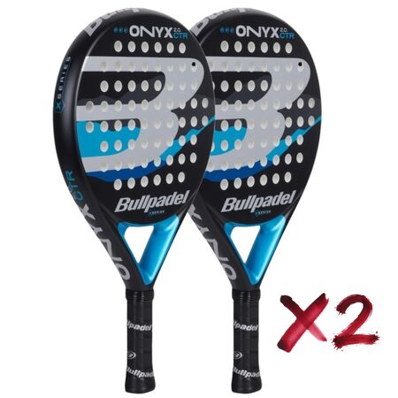 Set x 2 Paletas Bullpadel Onyx Control 2.0 Denim
