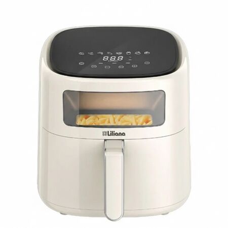Freidora De Aire Liliana Airview AF966B 6Lts Blanca