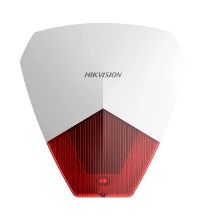 Sirena Hikvision AX Hybrid Pro Roja DS-PS102X RED