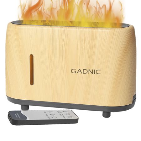 Difusor con Simulación de Llama Gadnic Humificador de 7 colores