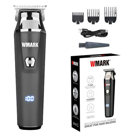 Trimmer Inalámbrica Con Indicador Led Wmark Ng-1209 7000 Rpm