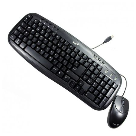 Teclado con Mouse Genius KM160 Usb Negro