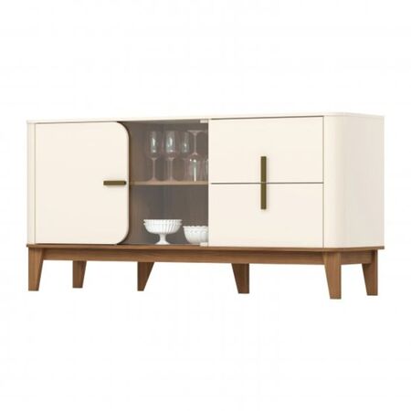 Bahiut Henn S359-129 Blanco/Roble
