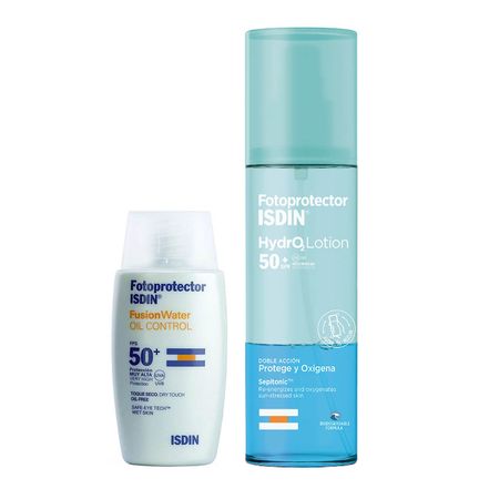 Set Isdin Fusion Water 50ml + Hydro Lotion 200ml