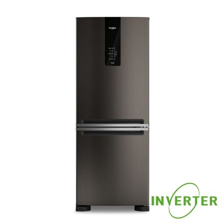 Heladera Whirlpool No Frost Inverter WRE57CE 449Lts Negro