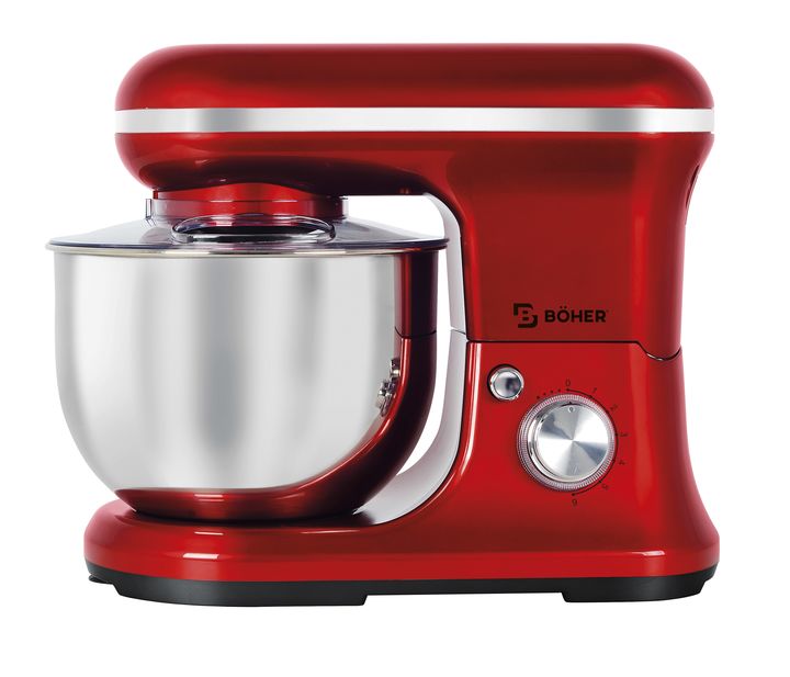 BATIDORA BOHER DE PIE BO-BP198 C/BOWL 5Lts. 220V ROJA - Vista 1