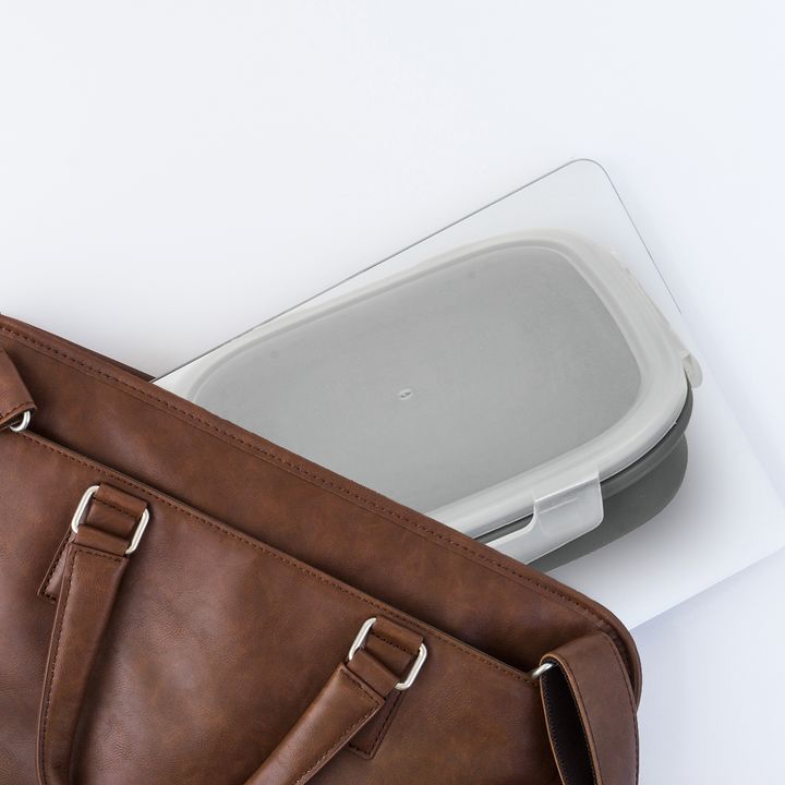 Lunchera Vianda Taper Hermetico Silicona Plegable Aston - Vista 2