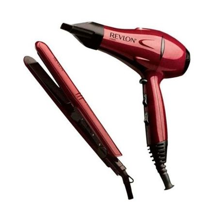 Pack Revlon RVDR5230LA2A Secador de Pelo y Pinza de Cabello