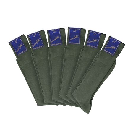 PACK X6 MEDIAS ITALIANAS VERDE III