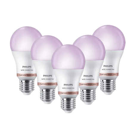 Lampara Led Inteligente Philips Wifi Smart Color E27 X5
