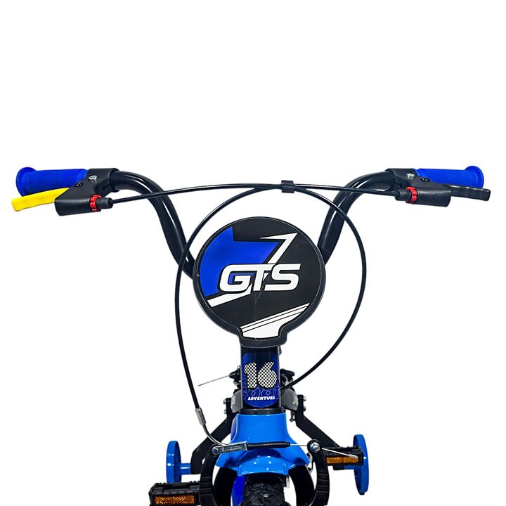 Bicicleta de paseo R16 con cantimplora GTS azul - Vista 7
