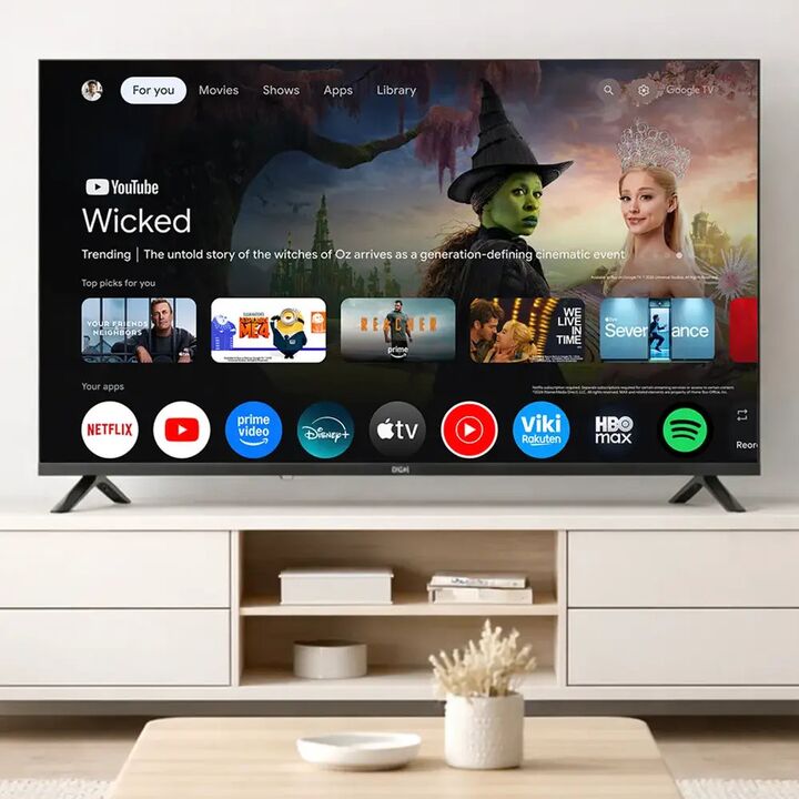 Smart Tv BGH 32" HD Google Tv Bluetooth HDMI USB B3226G5G - Vista 2