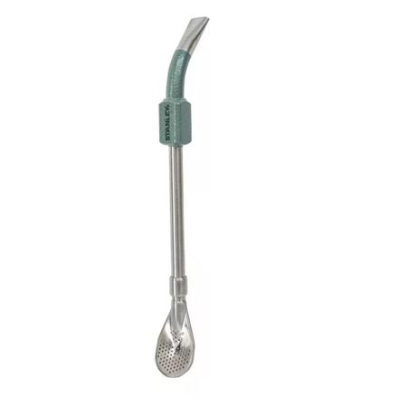 Bombilla Para Mate Tipo Spoon Stanley Verde Acero Inoxidable