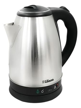 Pava Eléctrica Liliana Acero 1.7lts Corte Automático Ap150 Plateado