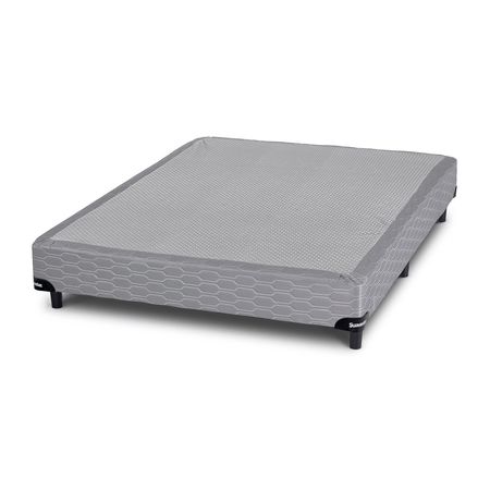 Box Sommier 2 Plazas Suavestar Rígido Gris 140x190 cm