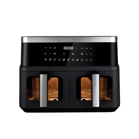Freidora De Aire Doble Liliana Air Fry 9lts af990