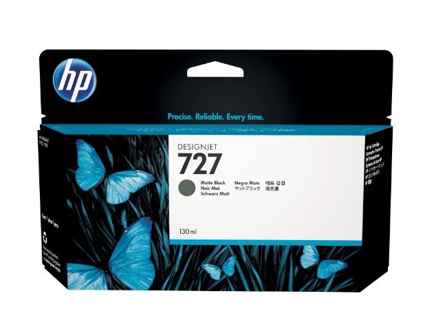 Cartucho Hp B3P22A HP 727-130ml Matte Black Designjet ink - Vista 3