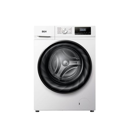 Lavasecarropas BGH BWDN10W25AR Inverter 10kg/6kg 1400RPM Blanco