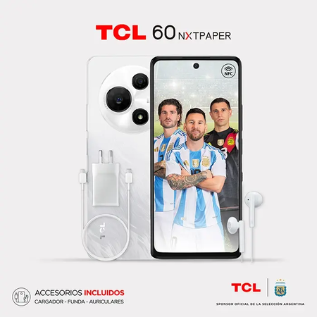 Tcl 60 Nxtpaper 8Gb 512G Blanco