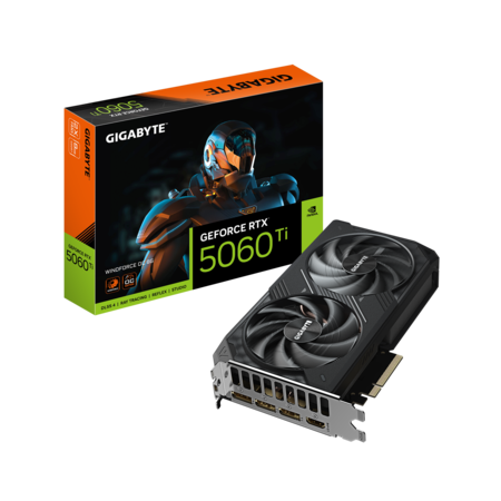 Placa de Video 8Gb Rtx 5060 Ti Gigabyte Windforce Oc