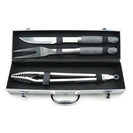 Set de Herramientas para asado con Maletin Humos