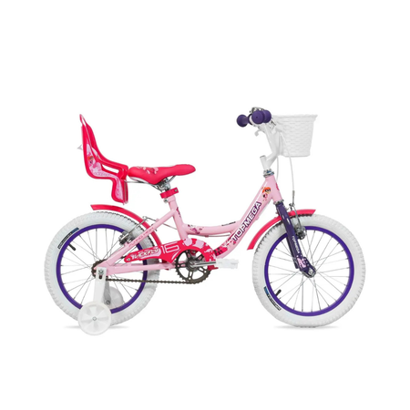 Bicicleta Infantil TopMega Vickfly Rodado 16 RosaVioleta 