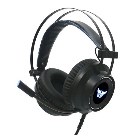 Auricular Argomtech Hs46 Usb Negro Azul A00366